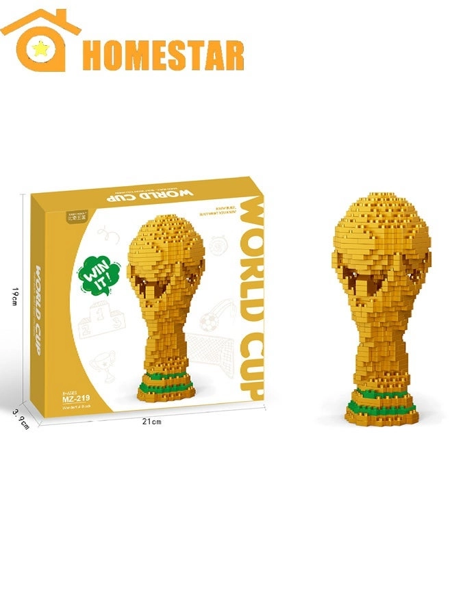 HOMESTAR Trophy Building Kits - 500 pcs Gold