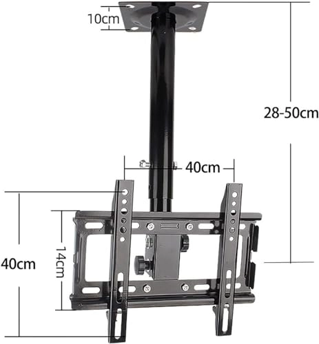 Ceiling TV Mount - 50kg 26-70 inch