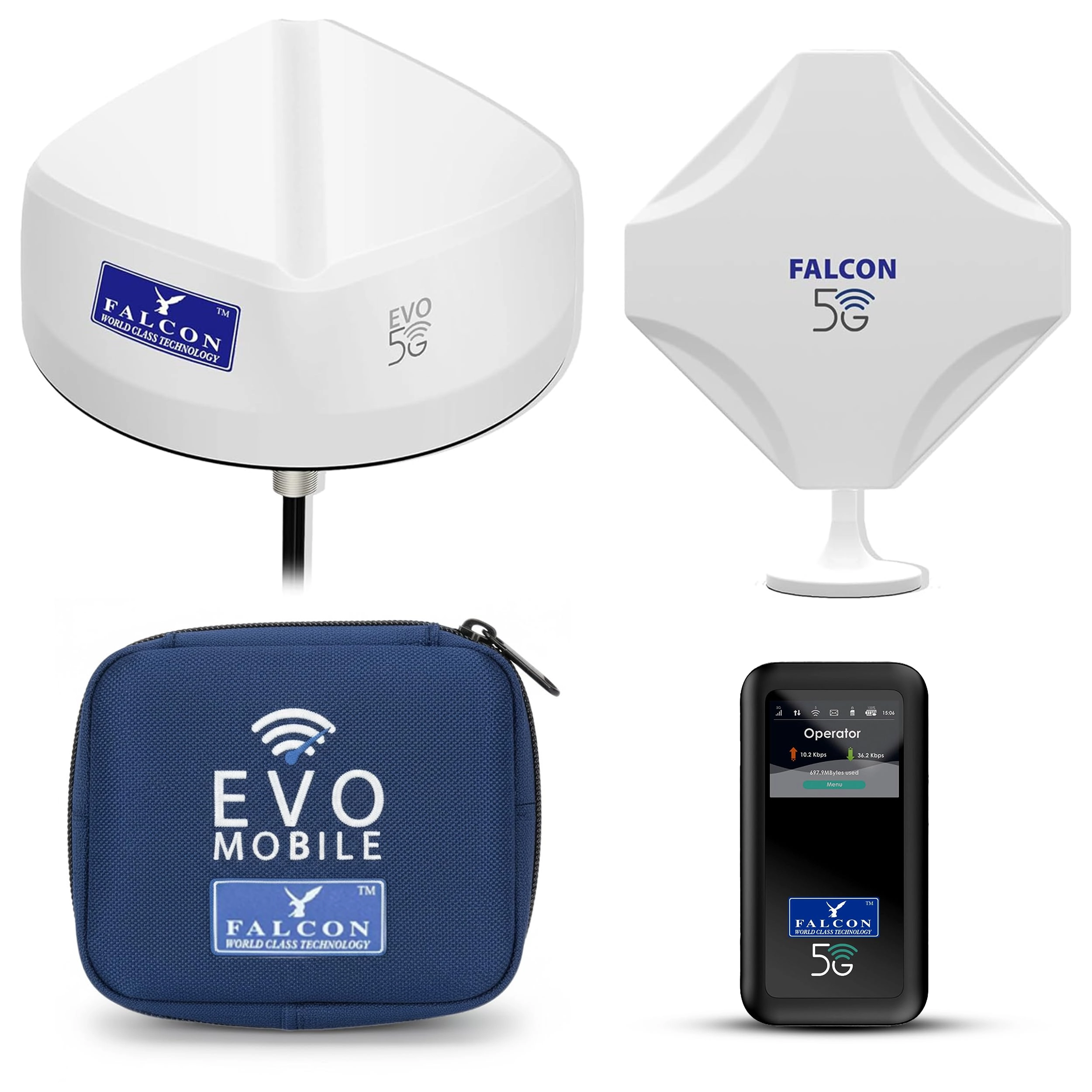 FALCON WORLD CLASS TECHNOLOGY EVO 5G Flex - 5G 3400Mbps
