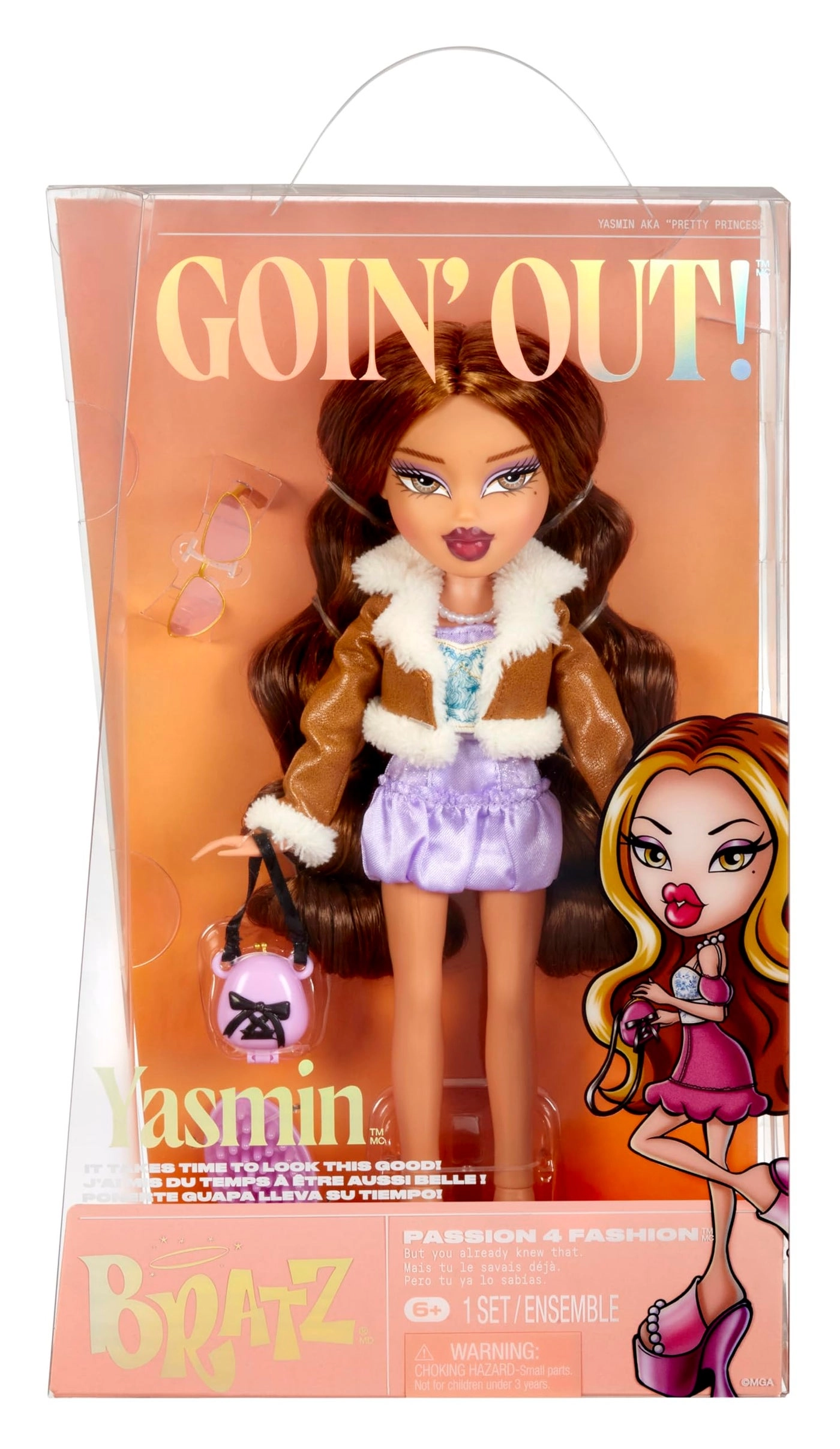 Yasmin Fashion Doll - 10 Accessories Multi Colour Ages 6+