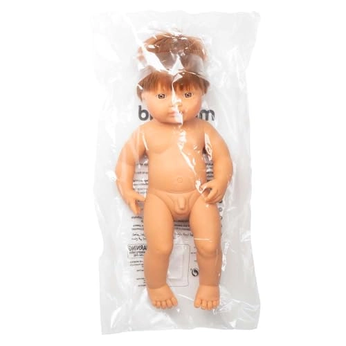 Educational Anatomically Correct Baby Doll - 15" Caucasian Red Hair