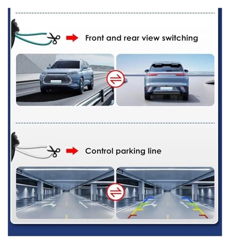 Rear View Camera - Starlight night vision CVBS RCA Connector 756(H)×720(V) Pixel