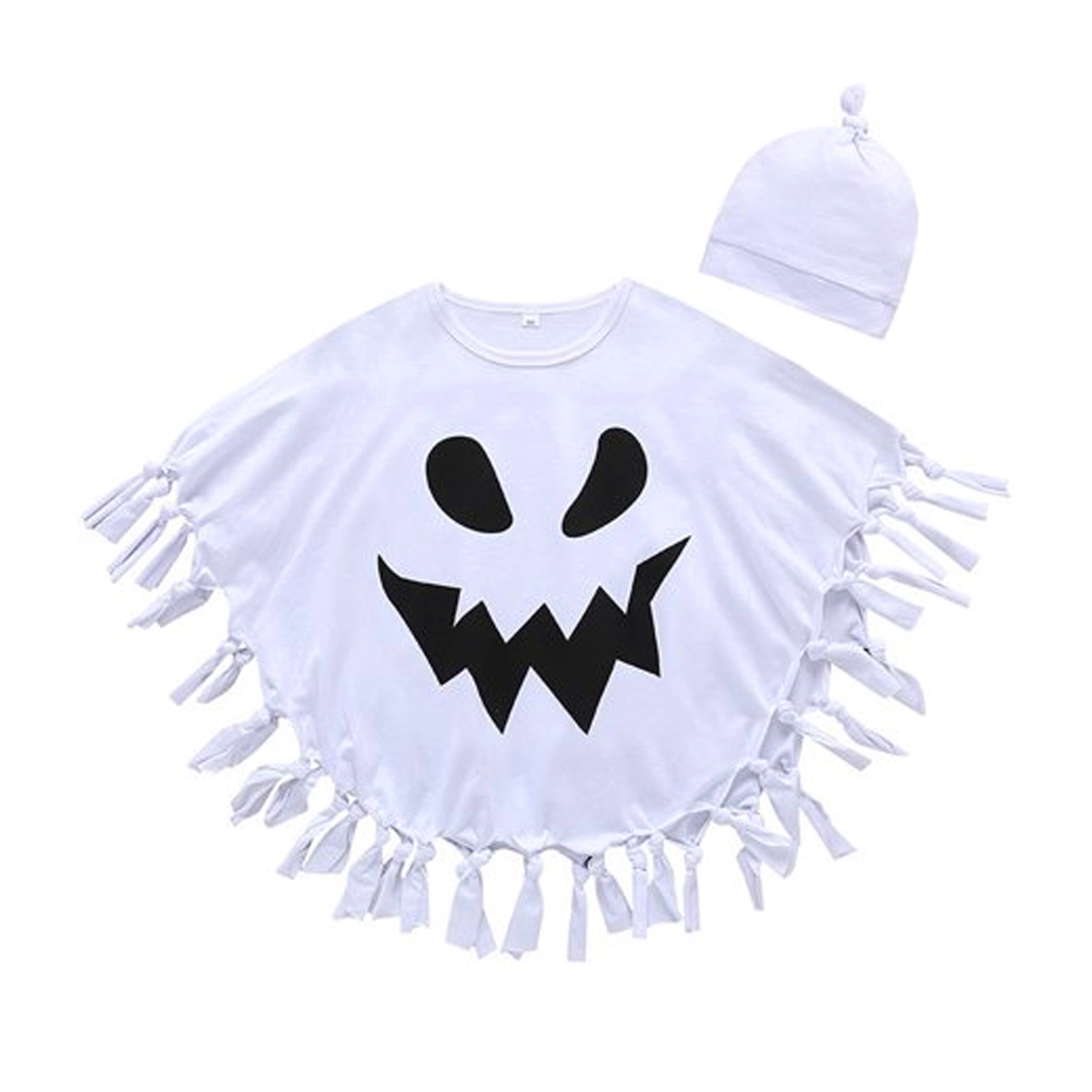 BrainGiggles Halloween Ghost Costume - 3-5 years