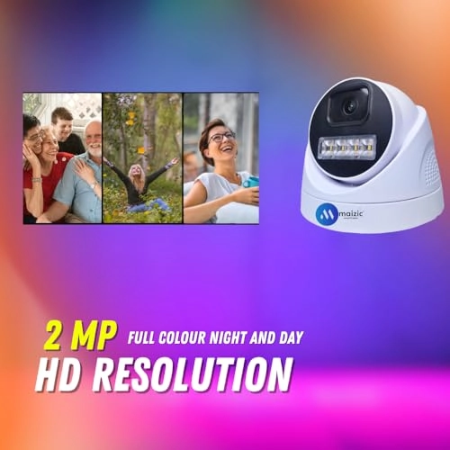 Indoor/Outdoor Dome CCTV Camera 1080P