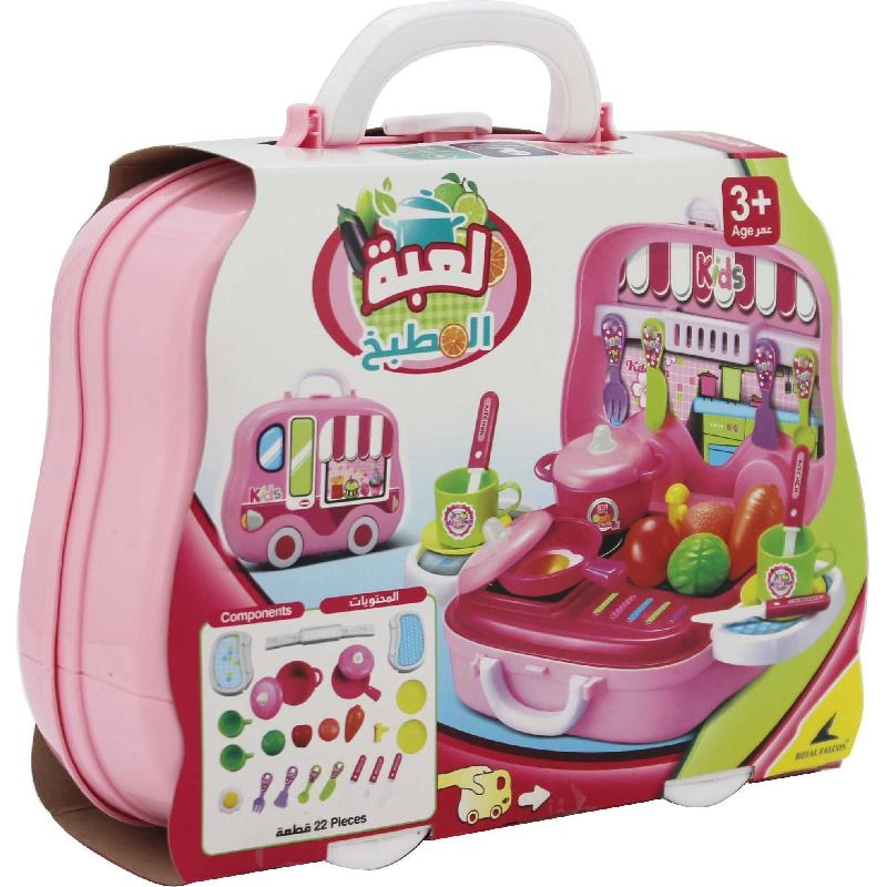 Little Chef Set in Car Shape Suitcase (008915A)