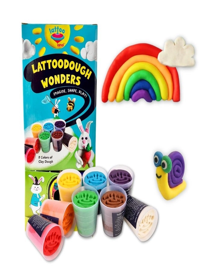 Lattooland Clay Dough - 8 colours