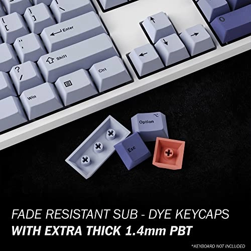 Dye Sublimation PBT Keycap Set - ANSI US-Layout USB-A