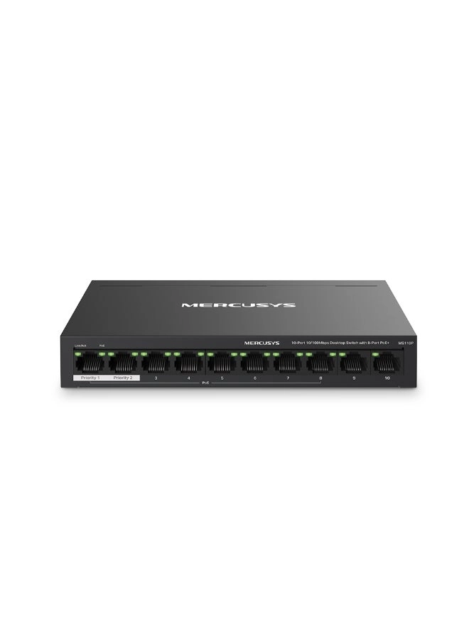 Mercusys MS110P 10-Ports