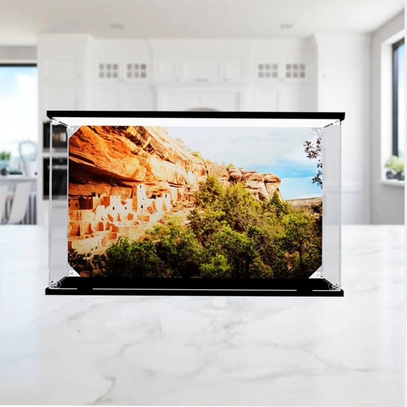 Display Case for LEGO The Creeper Mine 21155 - Acrylic Minecraft