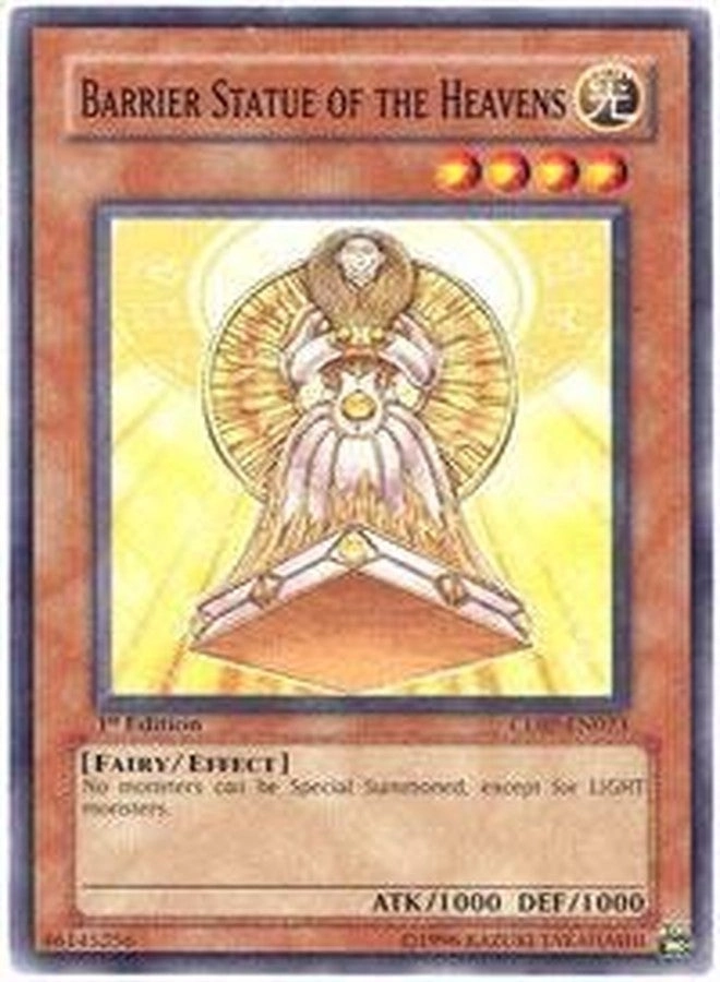 Yu-Gi-Oh! Barrier Statue of The Heavens CDIP-EN023 - 1st Edition 1pcs