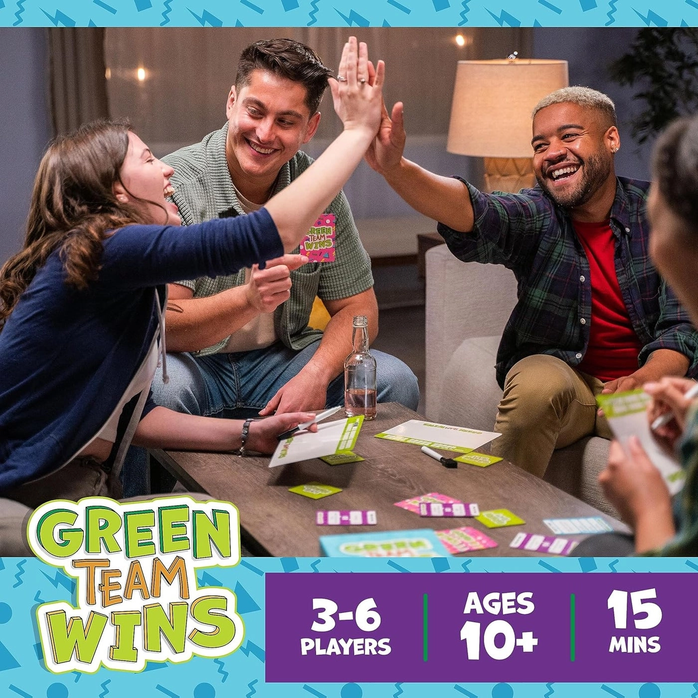 Green Team Wins Game - Ages 10 And Up 36 Players