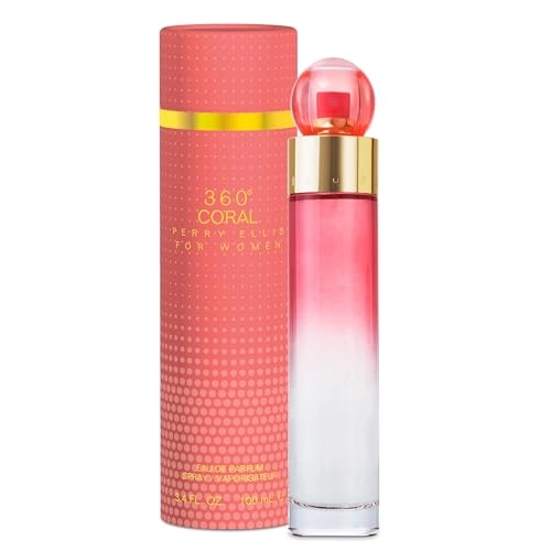 360 Coral Eau De Parfum 3.4 Ounce