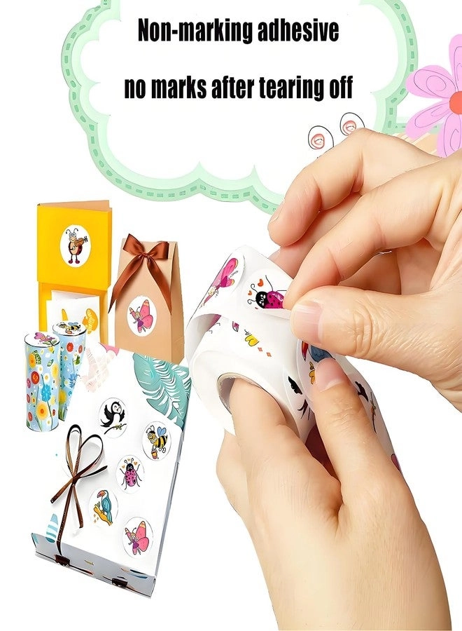 Insect Bug Stickers - 1000 stickers 1.5 inches