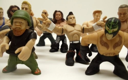 Rumblers Wrestling Figures (1) 15 pcs