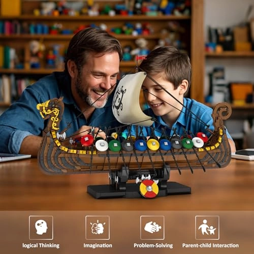 Viking Warship - 2547 pcs for ages 14+