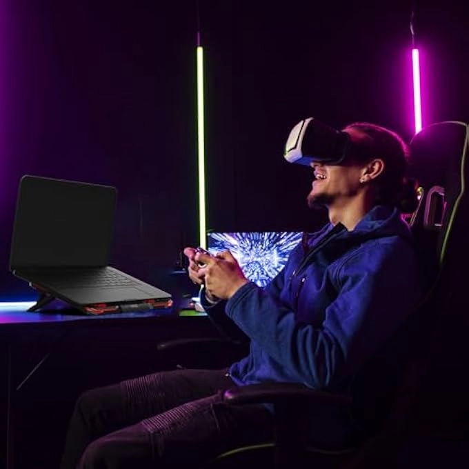 LAPTOP COOLING PAD - 12-17 INCH 6 QUIET FANS