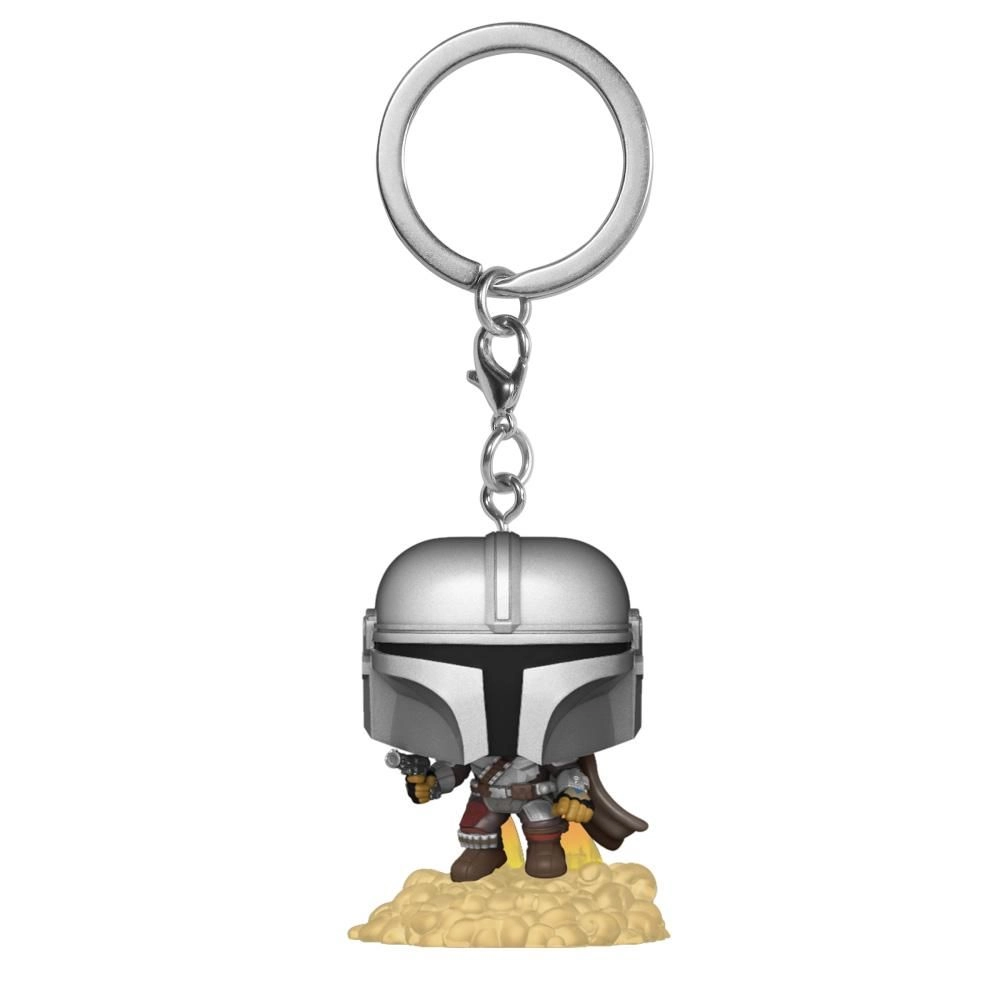 FUNKO POP! Mandalorian - Child With Cup Keychain