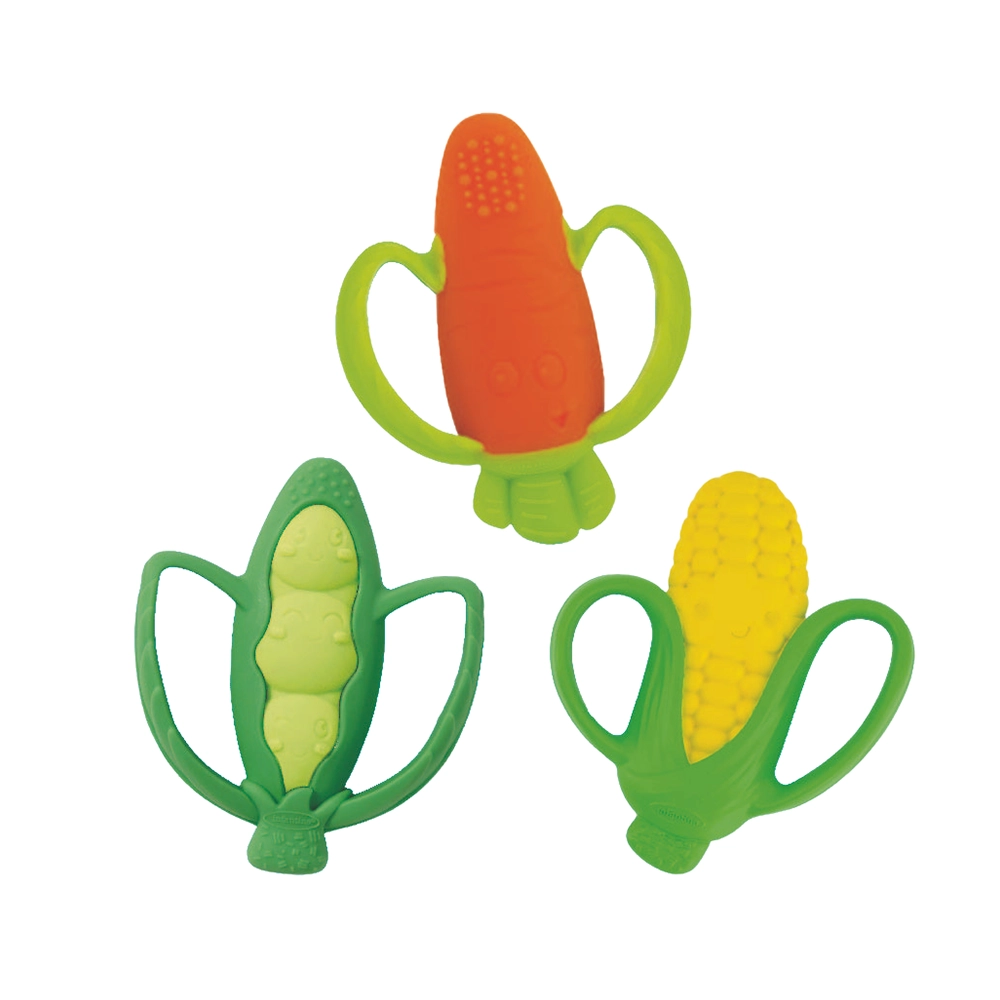 Infantino Farmers Market Teether - BPA-free silicone Gift Set