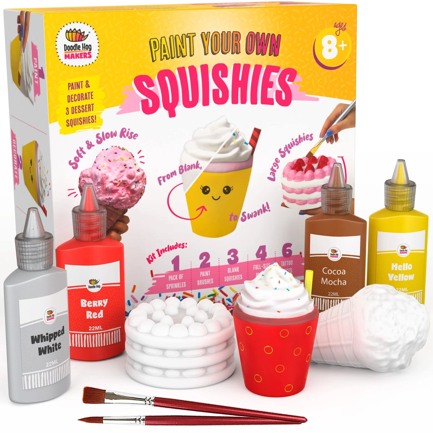 DOODLE HOG Food Squishies Kit