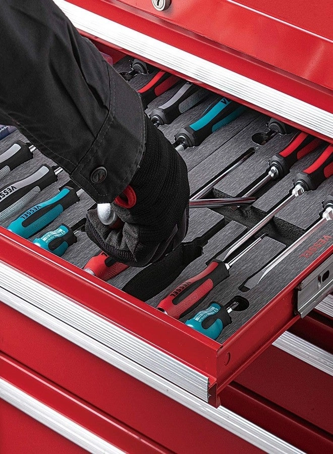 MEGADORA Tang-Thru Screwdriver Set (8 Pcs)