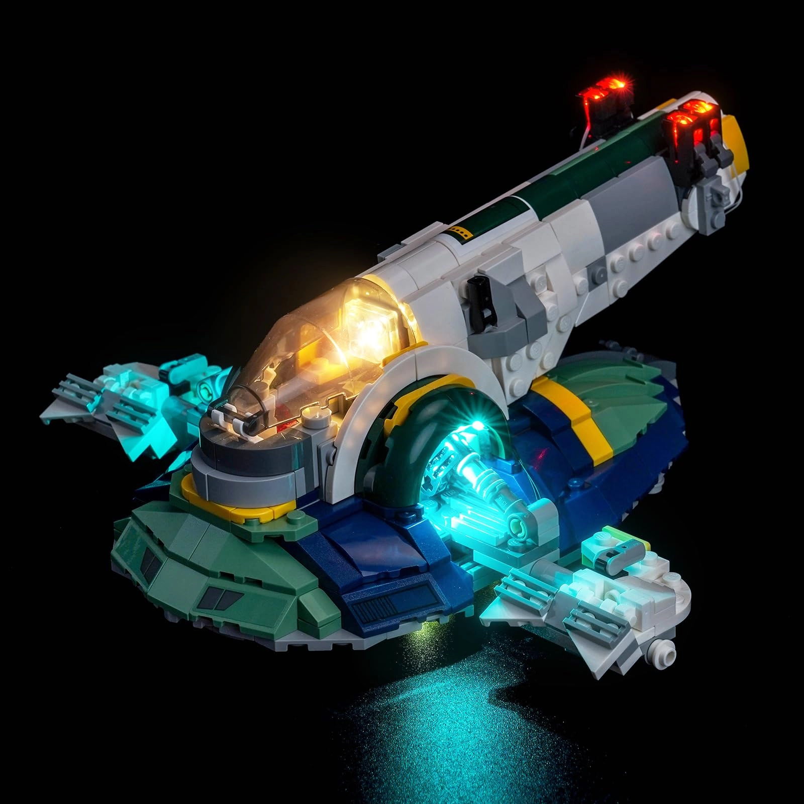 LocoLee Light kit Compatible with Lego 75433 Jango Fett's Starship