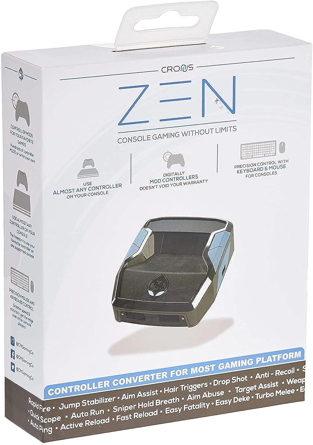 HUB ELECTRONICS Cronus - Nintendo Playstation Playstation 3 Playstation 4 Switch Xbox Xbox 360 Xbox One Playstation 5 Xbox Series X Xbox Series S Pc