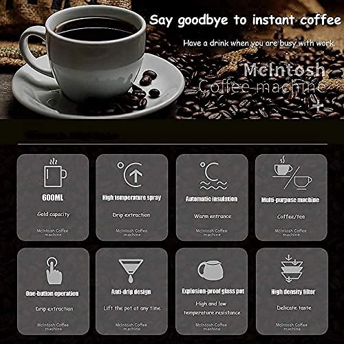 Automatic brewing coffee grinder - Anti-Dry Filter