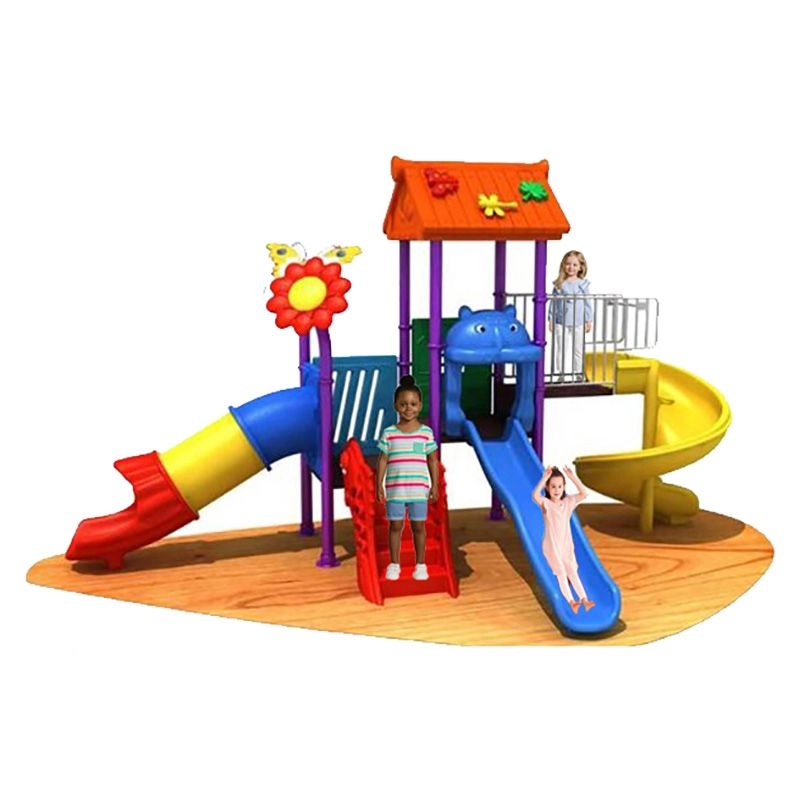 Kids Playground Climbers Swings N Slide - 3+ Multi Colour
