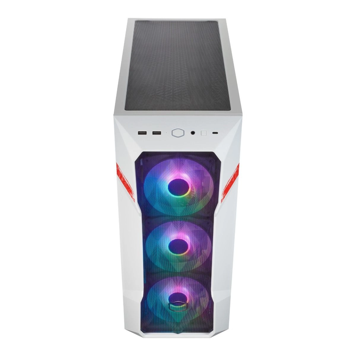 TD500 Mesh - Fully tempered glass side panel Mid-tower PC case