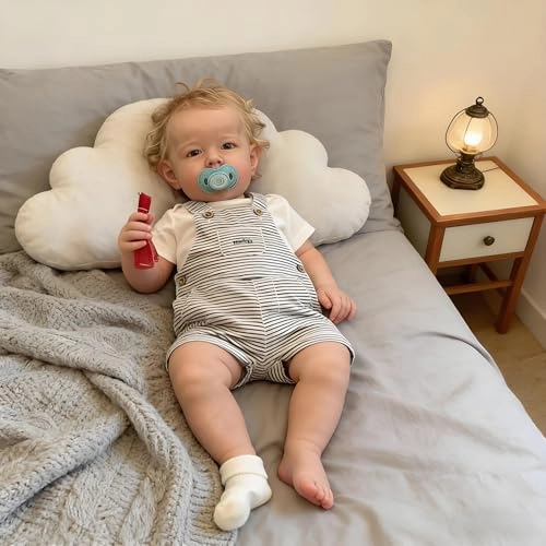 Liam Reborn Baby Doll - 20 inch Vinyl Boy Blonde Hair Ages 3+