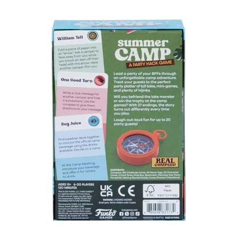 Party Hack Game: Summer Camp - English 8 years and up