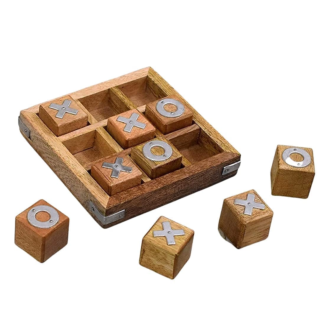 Boscaiola24 Tic Tac Toe - Wooden Board