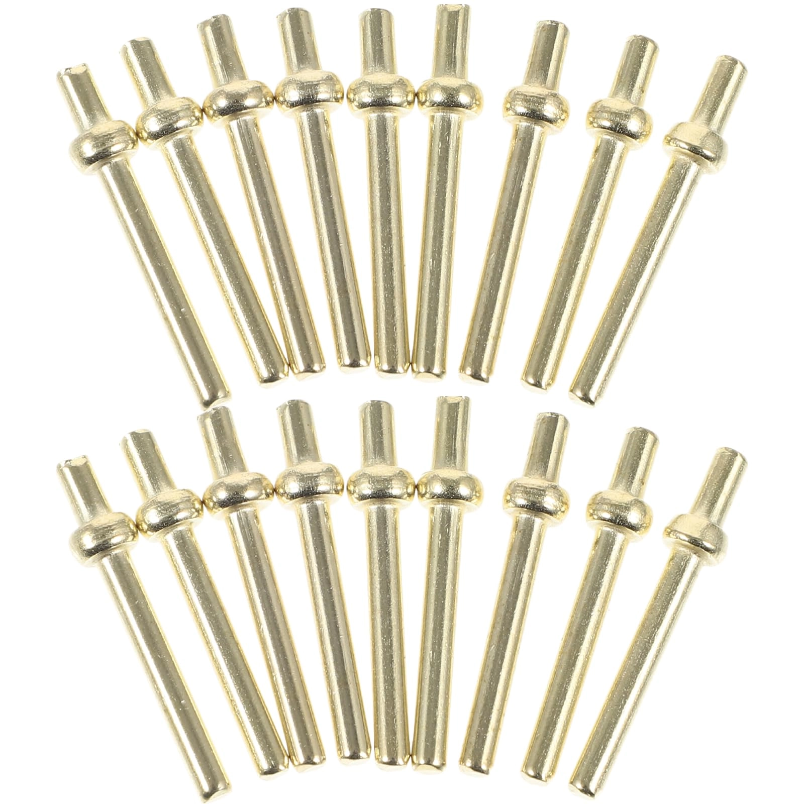 Alasum Cribbage Pegs - 100Pcs Golden Metal