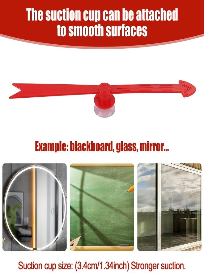 Arrow Spinner - Large Red Suction Cup