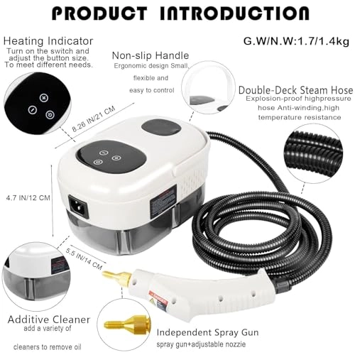 Steam Cleaner - 3.5Bar 1000ml