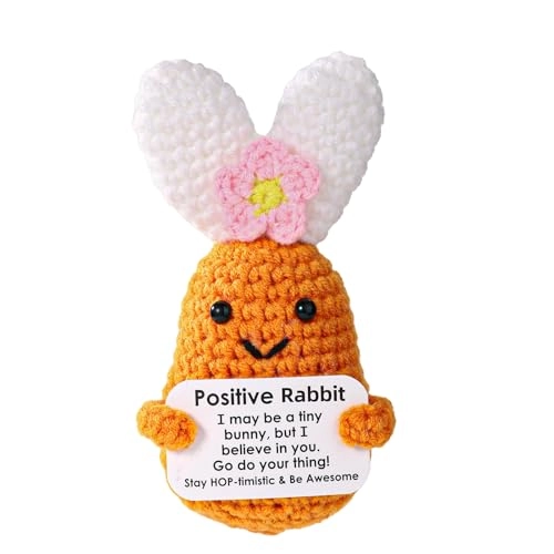 Bunny Positive Crochet - 12 cm