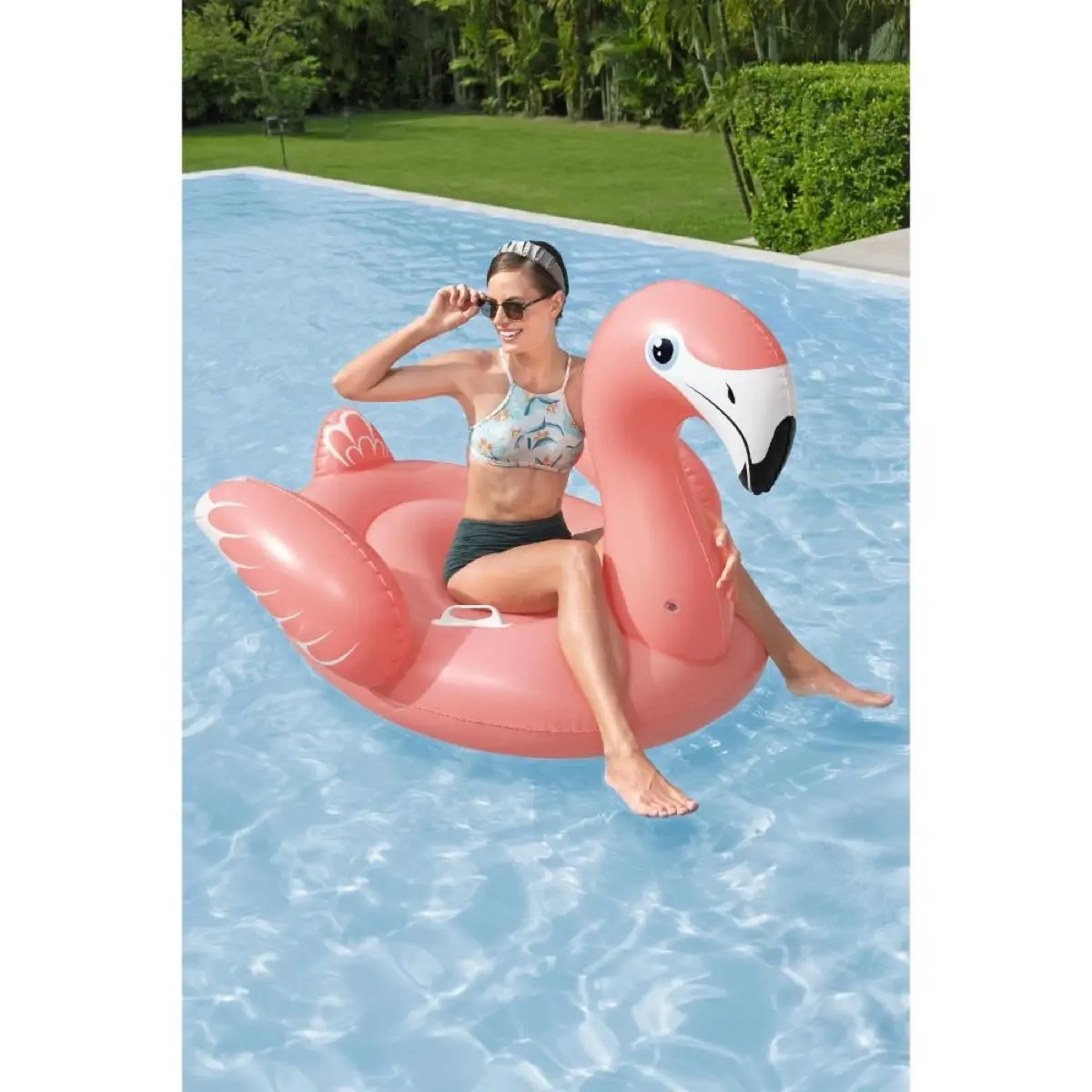 Inflatable Rider Flamingo - ace_uae_pool_inflatables_toys