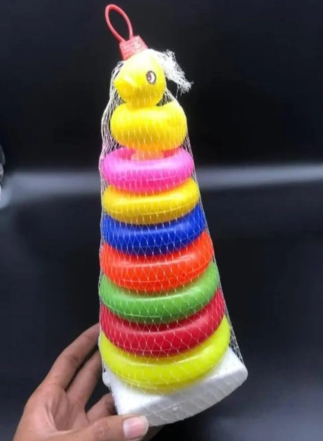 Stacking Rings Smiley - 6 Months to 2 Years 9 pieces