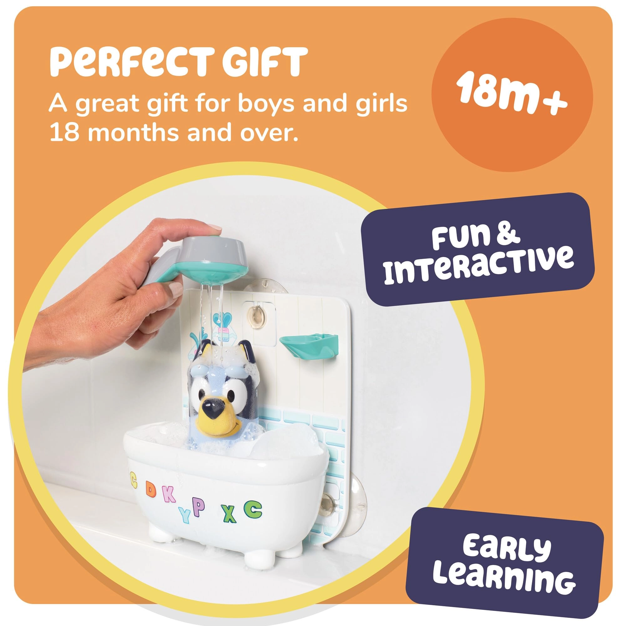 Shower & Scrub Bluey - Interactive 18 Months+