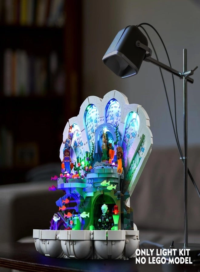 LED Light Kit - The Little Mermaid Royal Clamshell Lego