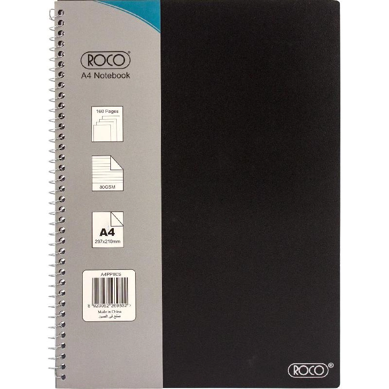 Notebook 19 X 26 cm Spiral - Grid 100 Sheets
