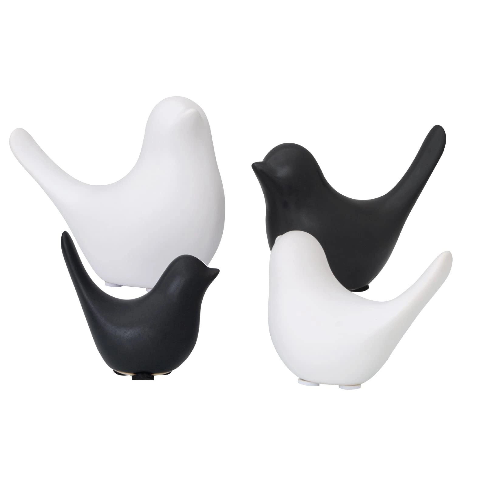 White Birds Statues - Ceramic