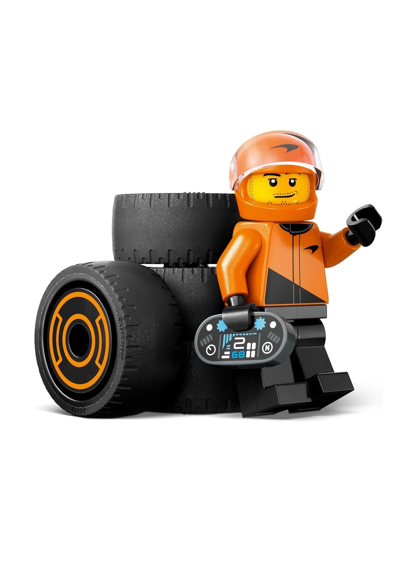City F1 Driver With Mclaren Race Car (60442)