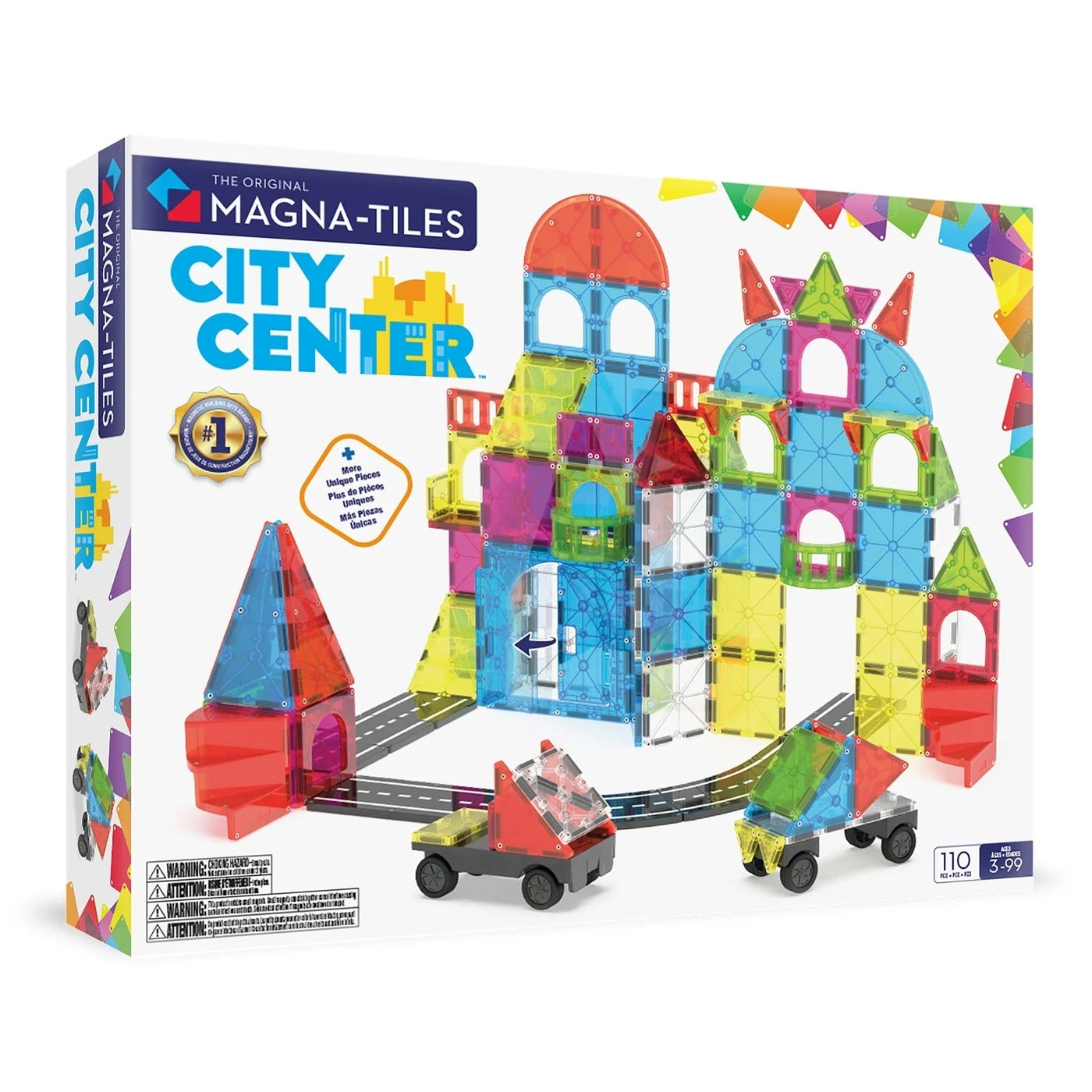 Magna-Tiles City Center (251110CC) - Multi-color 3+ Years