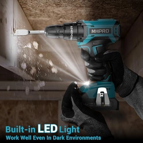 Hammer Drill - 2 x 2.0Ah