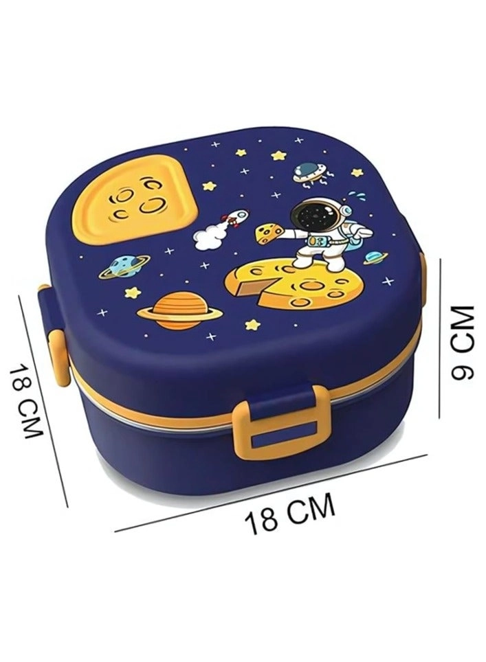 Stainless Steel Lunch Containers - 3 Compartments Bowl