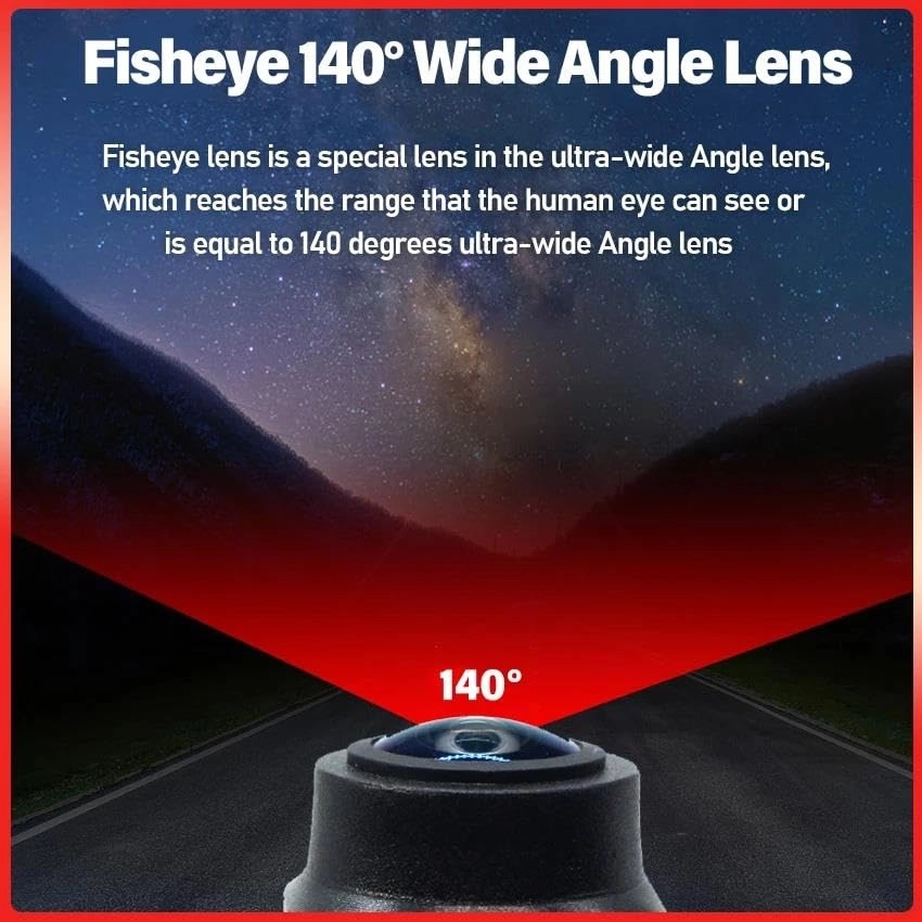 Reverse Rear View Camera - Night Vision 1080P*720P