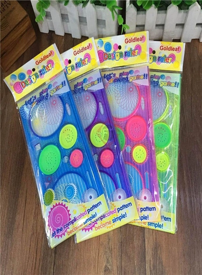 Creative Mandala Spirograph - Ten In One 4 Scale+ Pen