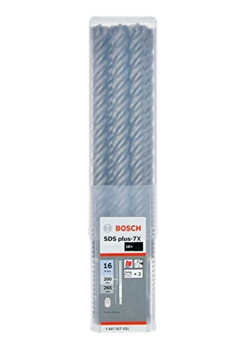 SDS plus-7X - Carbide 10 pcs 16mm