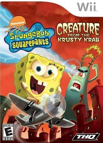 THQ SpongeBob SquarePants: The Creature from the Krusty Krab - Nintendo Wii